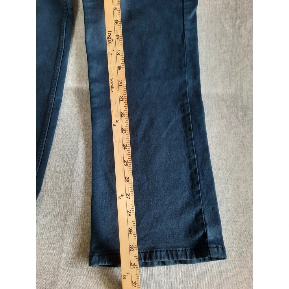 Sturdy Jeans Men 42 Regular Fit Stretch Straight Navy Blue Cotton Blend Bootcut